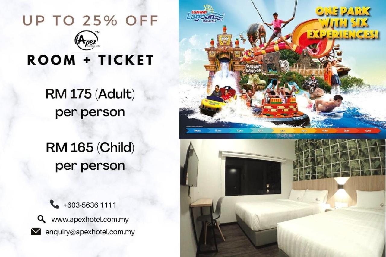Apex Boutique Hotel @ Bandar Sunway Petaling Jaya Exteriör bild